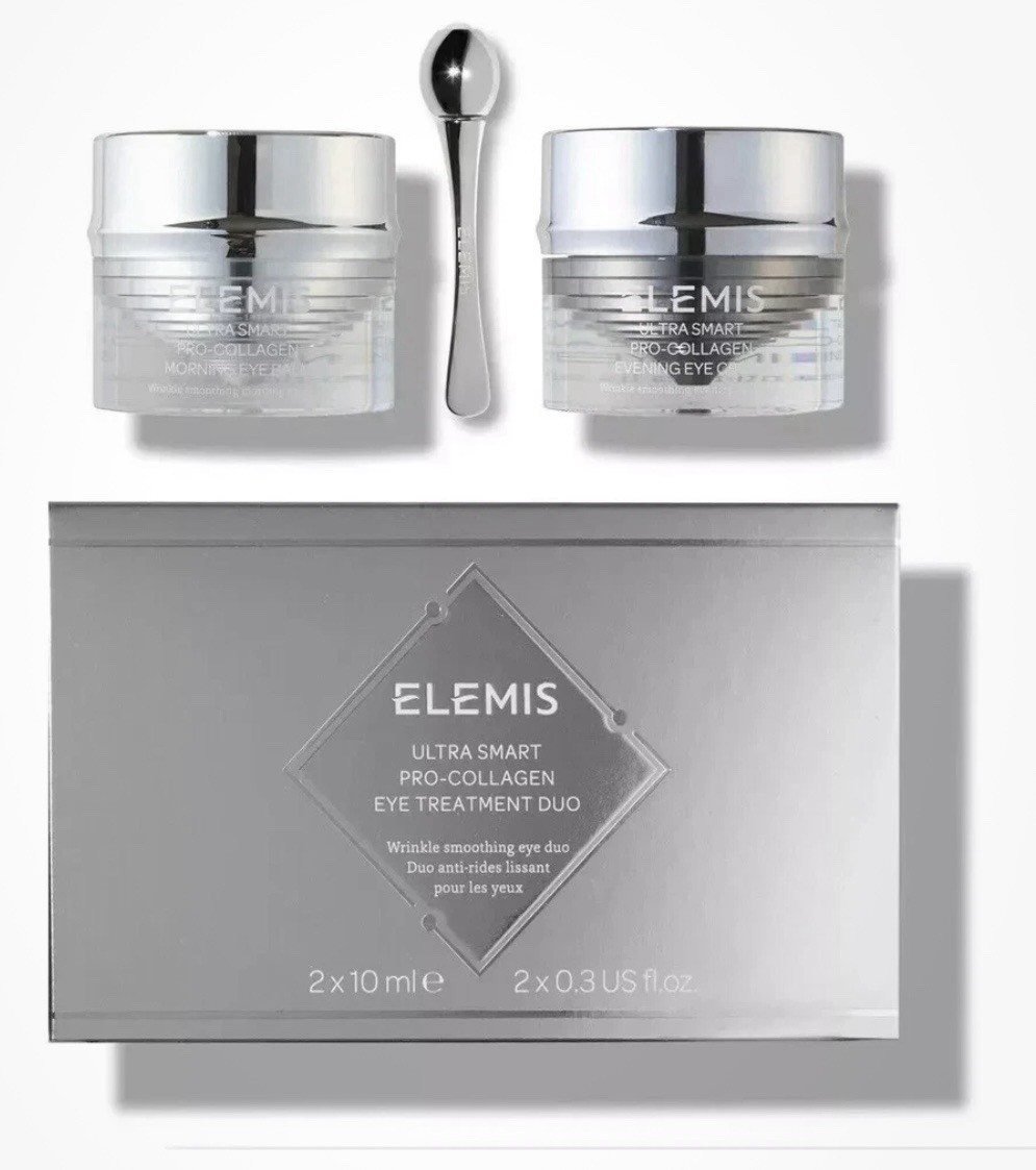 Elemis Ultra Smart Pro-Collagen Eye Treatment Duo 2 X 10ml – New In Box