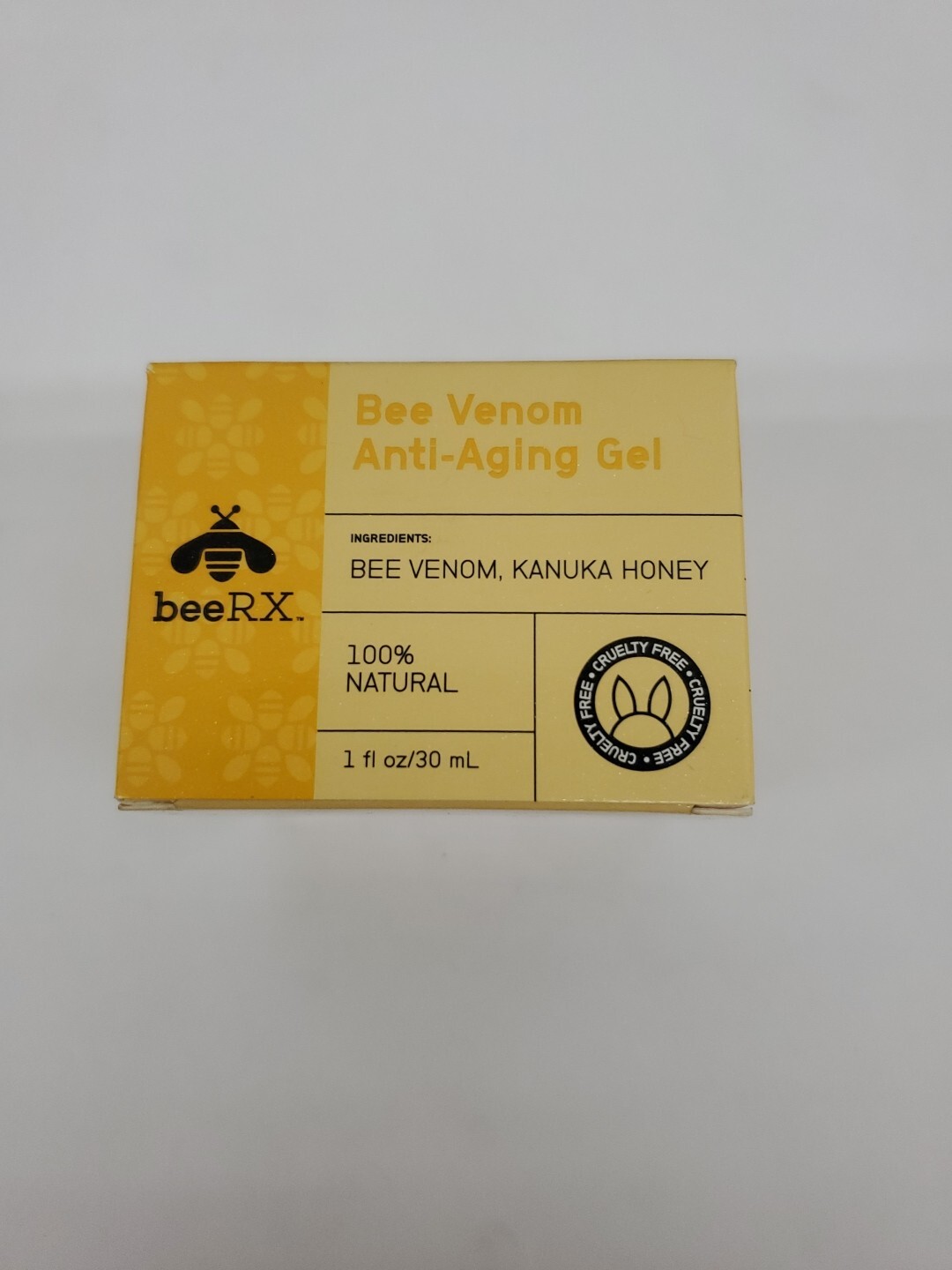 Bee RX – Bee Venom – Anti-Aging Gel – 1oz – Exp. Mar2024