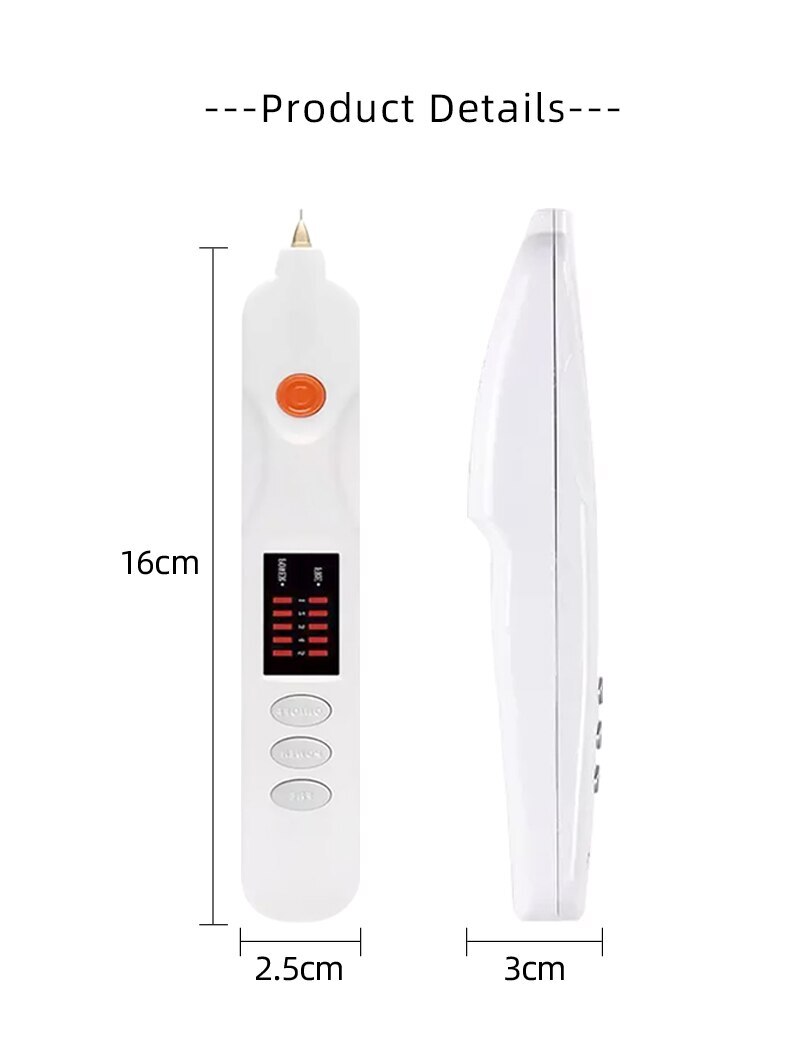 Laser Plasma Pen Electric Instrument To Remove Freckles Black Spots Skin Tags