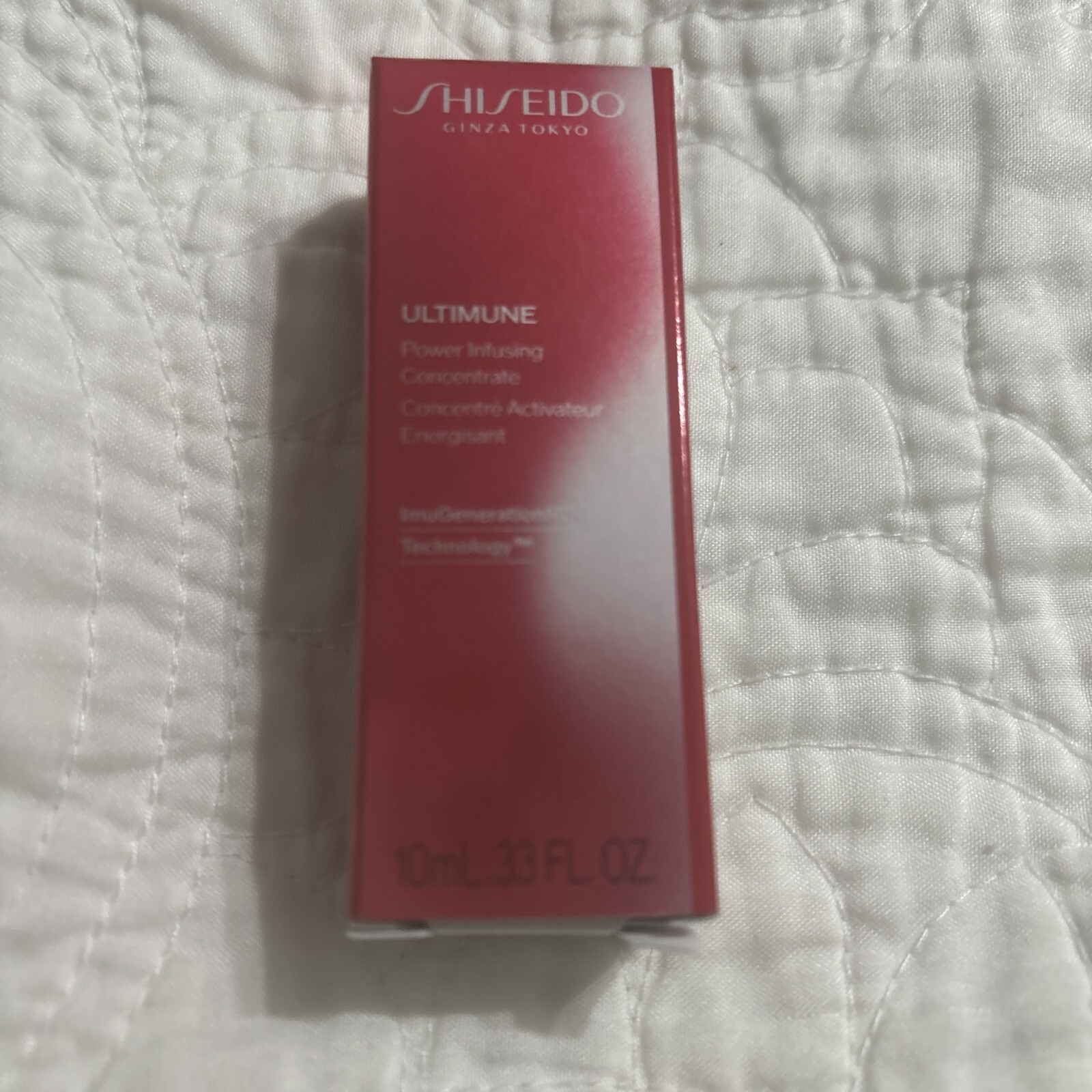 Shiseido Ultimune Power Infusing Concentrate ImuGenerationRED Technology .33oz
