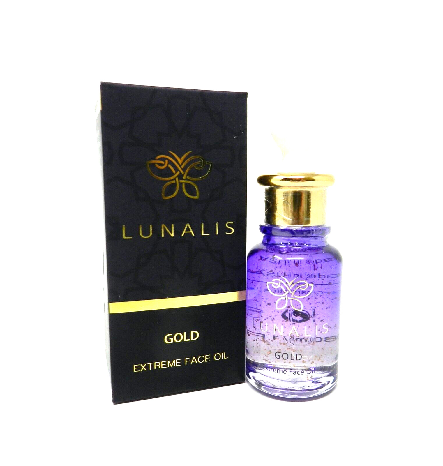 Lunalis Gold Extreme Face Oil 1oz 30mL Full Size Facial Oil New