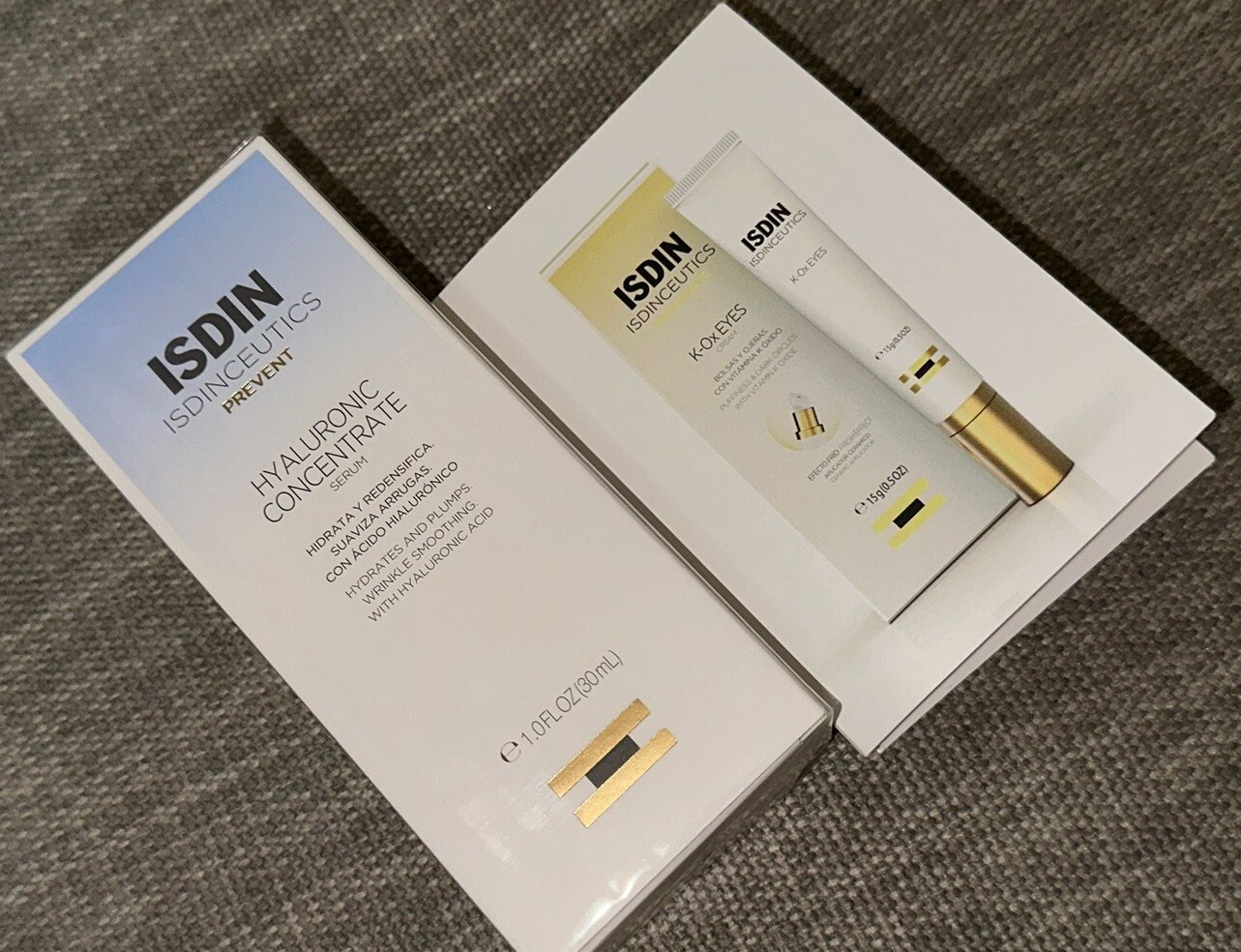 ISDIN Isdinceutics Hyaluronic Concentrate Serum 1oz *New In Box* Free Gift