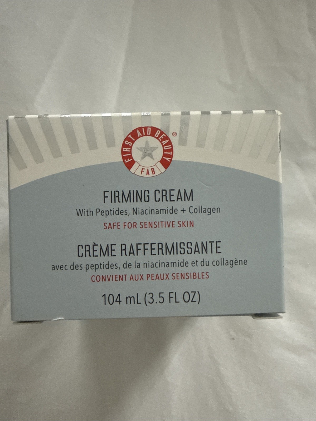 First Aid Beauty Firming Cream Peptides Niacinamide Collagen 3.5 fl oz Sealed