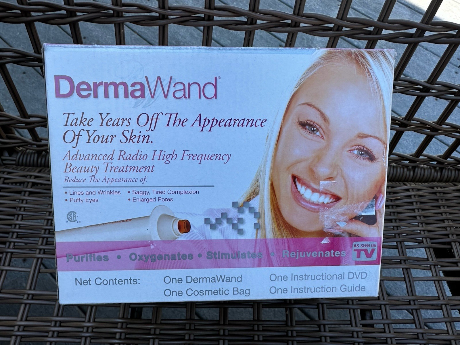 Derma Wand Advanced High Frequency Beauty Treatment Facial Anti Aging Device
