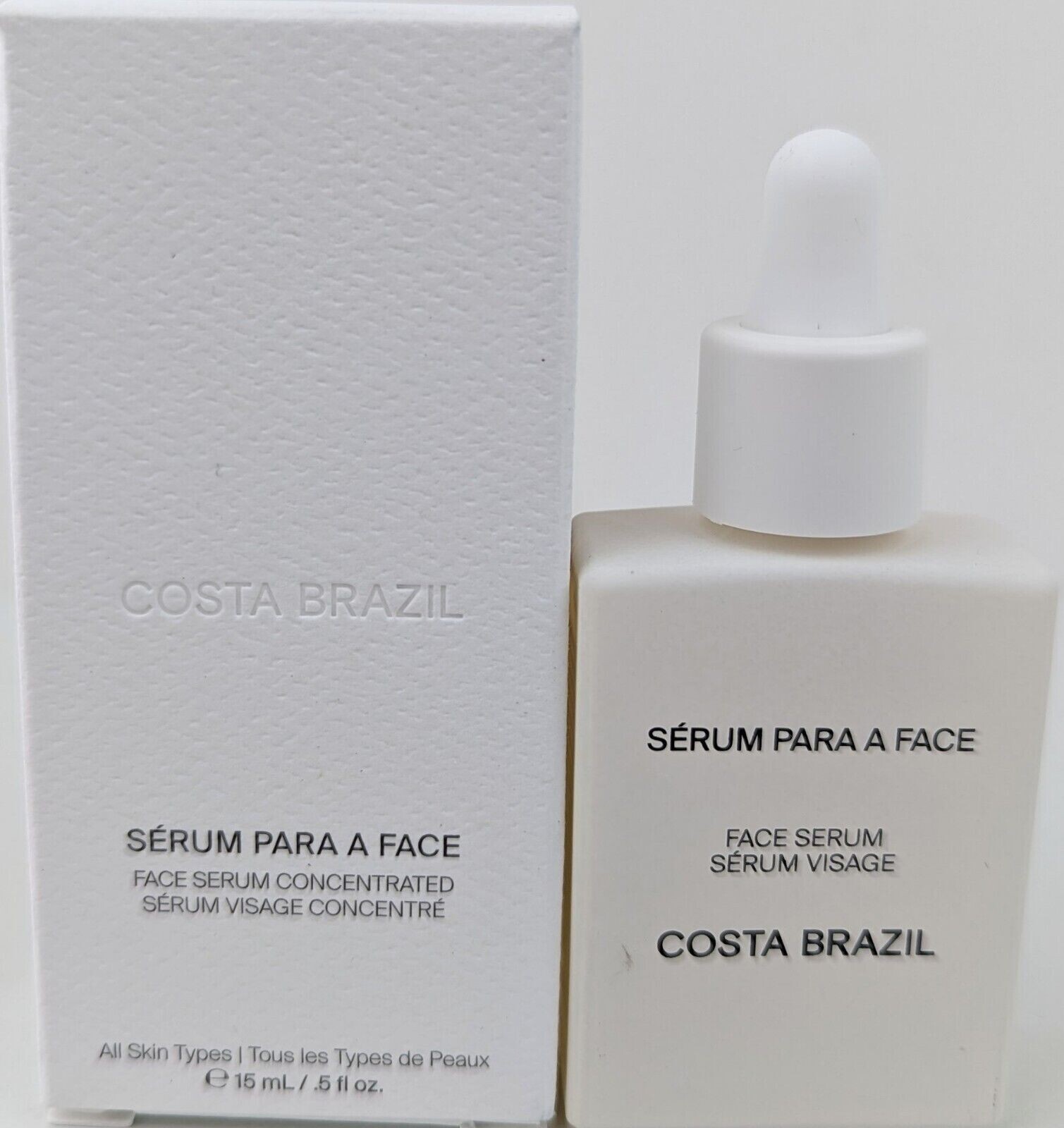 Costa Brazil Face Serum Half Size .50 oz / 15ml ($67 value) ~ NIB