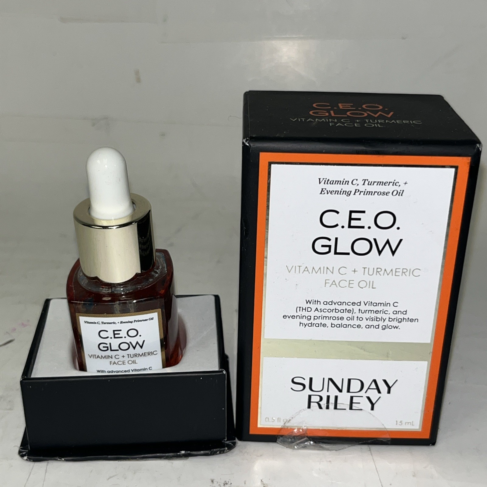 Sunday Riley C.E.O. Glow Vitamin C & Turmeric Face Oil, 0.5 Fl Oz