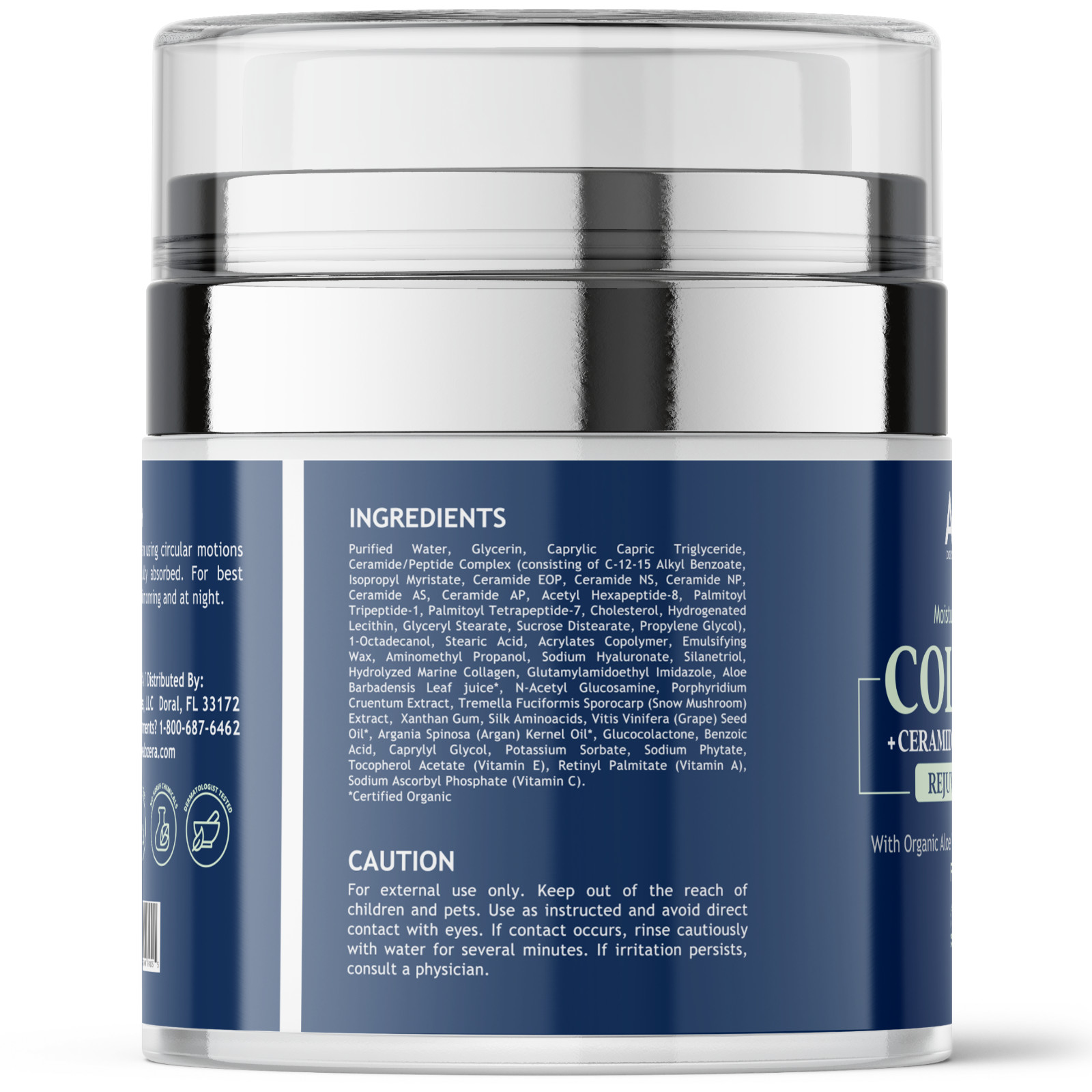 Alozera Collagen Face Moisturizer – Anti-Aging, Hydration & Firmness, 1.7 oz