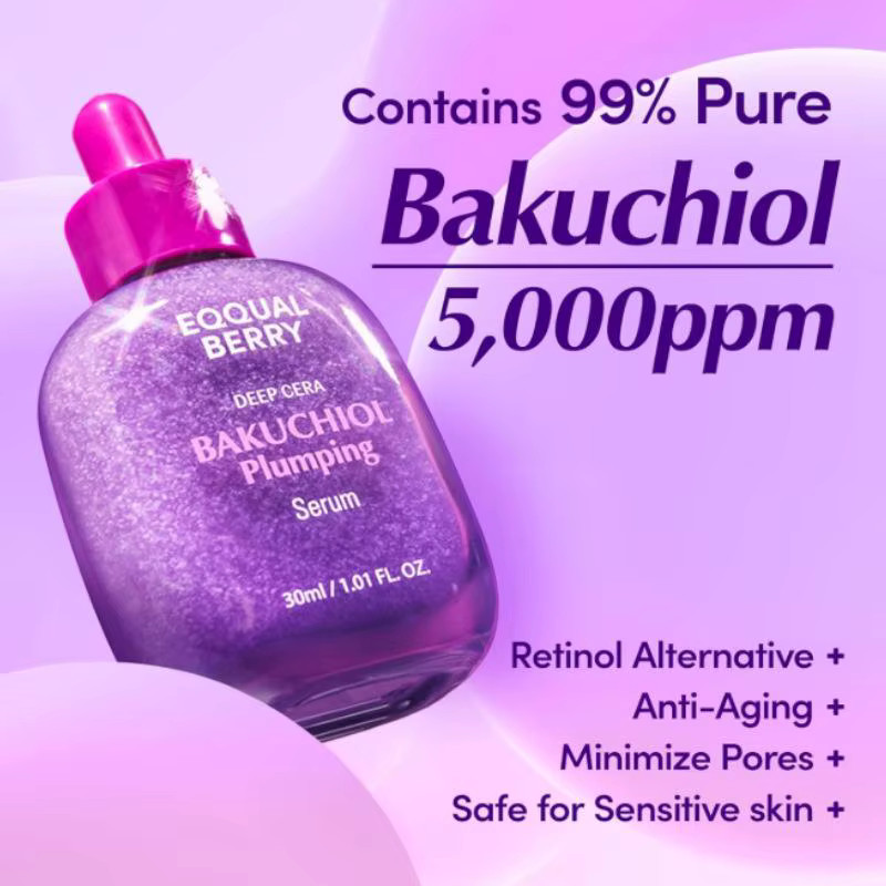 EQUAL_BERRY Bakuchiol retinol serum Plumping Serum And Vitamin C Korean