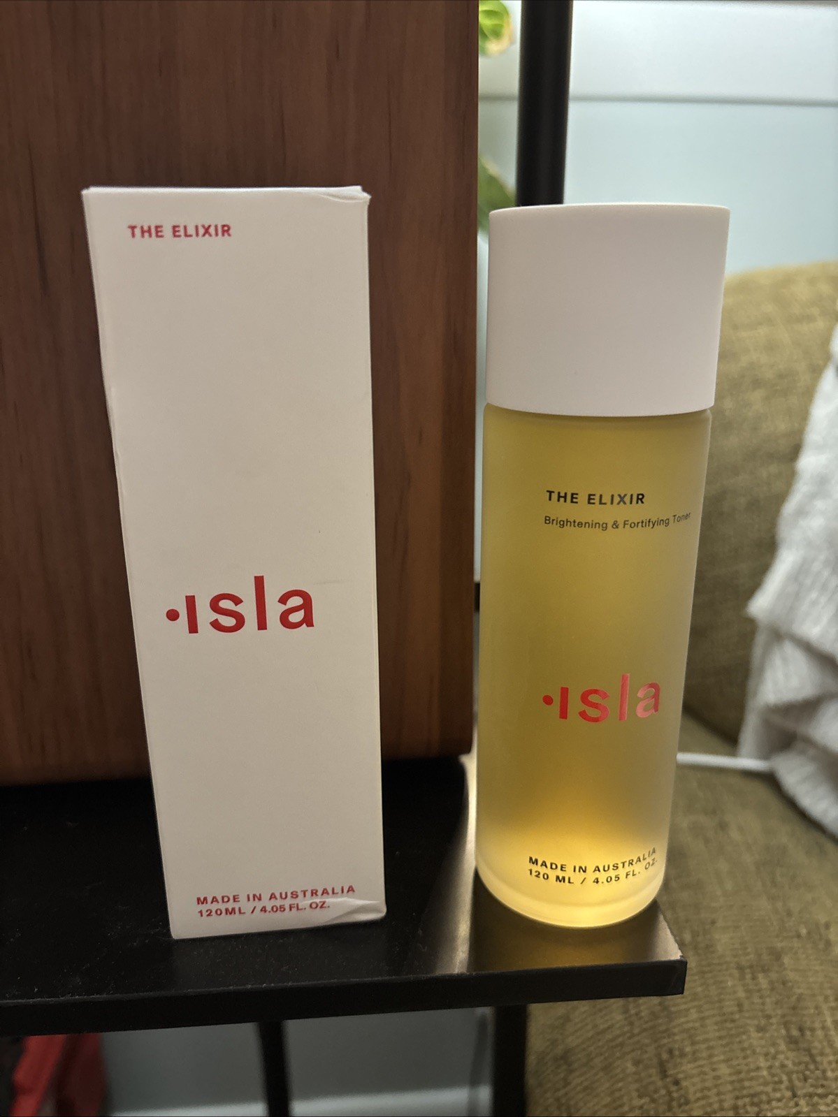 ISLA The Elixir Facial Oil Serum 120ml / 4.05 oz Hydrating Face Treatment