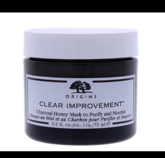 Origins Clear Improvement Charcoal Honey Mask to Purify & Nourish 2.5oz NIB B2