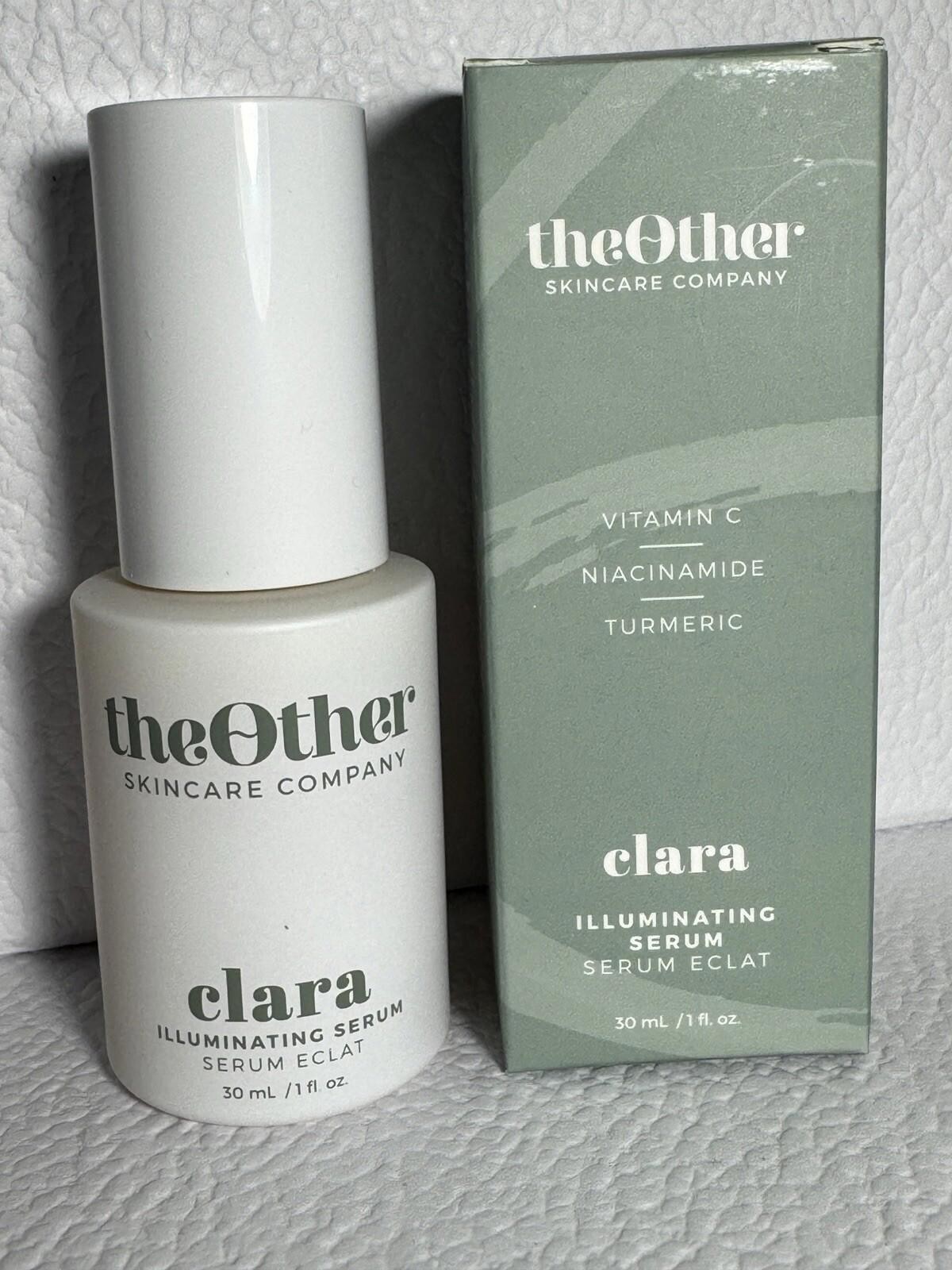 The Other Skincare Company CLARA Illuminating Vitamin C Serum 1 oz 30ml ~ New