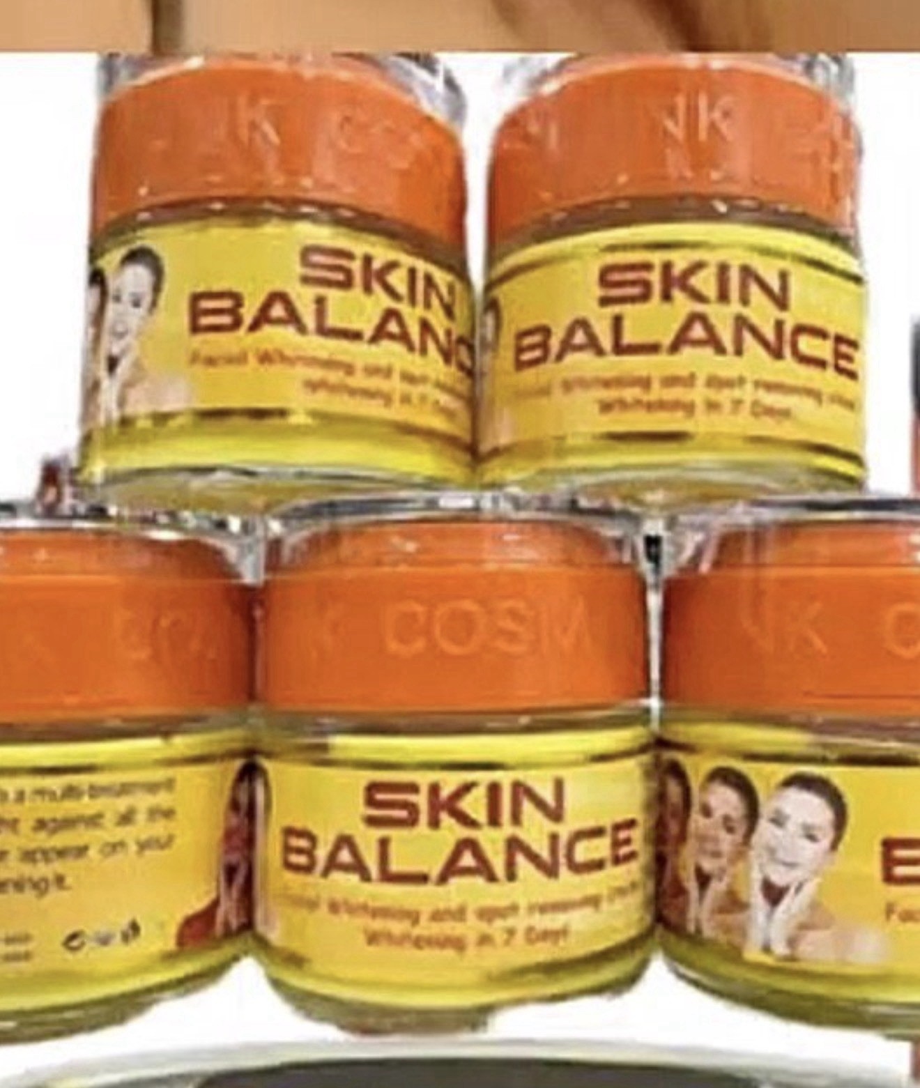 1 Jar Sale: Skin Balance Facial Whitening & Spots Removing Cream. 7 Days.