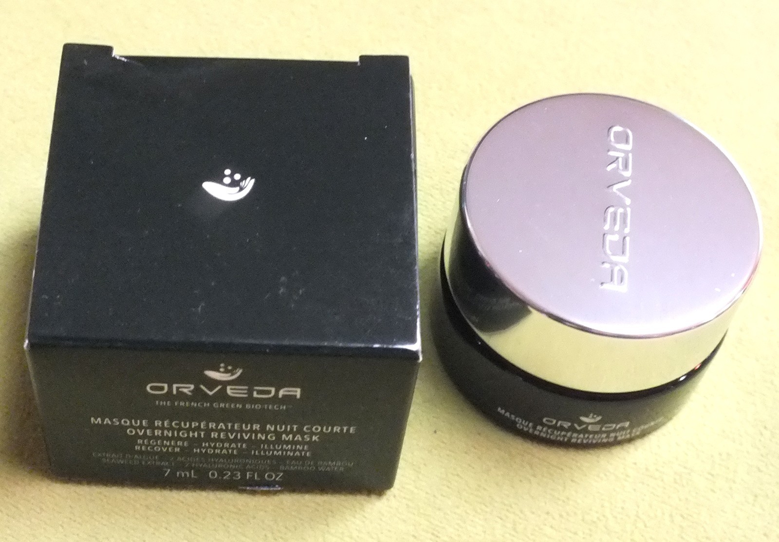 Orveda Overnight Reviving Mask 7 ml/0.23 fl. oz Deluxe Sample Size New/Box