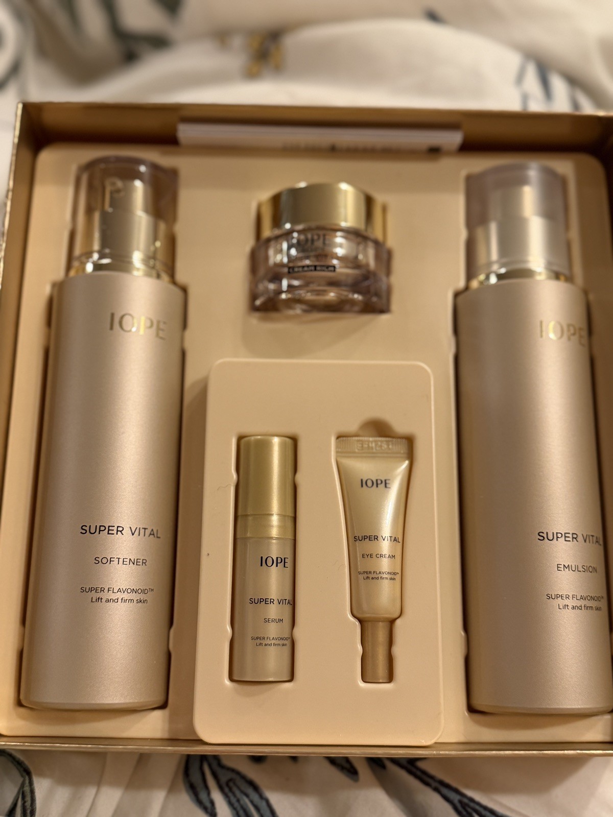 IOPE SUPER VITAL Skin care Duo Set Anti-aging Lifting Korean Cosmetics