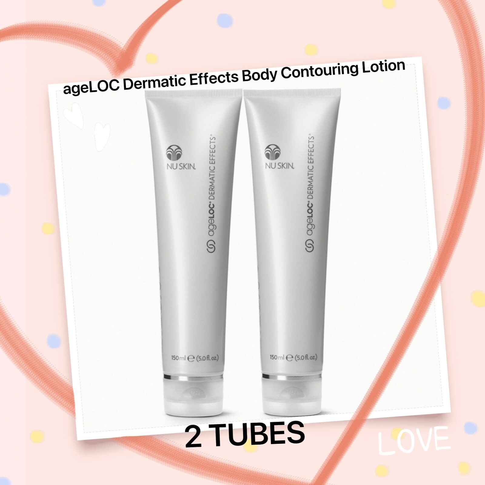 2X NuSkin Ageloc Dermatic Effects 150ml Authentic Nu Skin Exp 11/2025