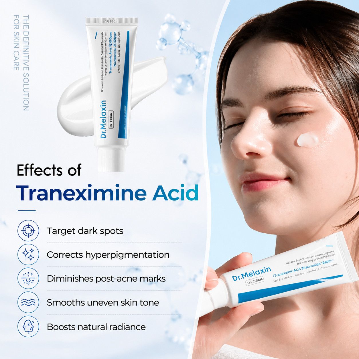 Dr.Melaxin TX Cream Tranexamic Acid Niacinamide Dark Spot Hyperpigmentation