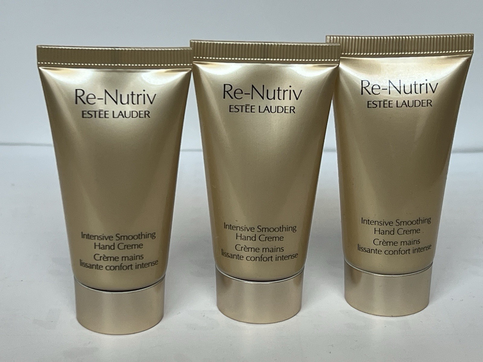 3 x Estée Lauder Re-Nutriv Intensive Smoothing Hand Creme 1 OZ / 30ml Each