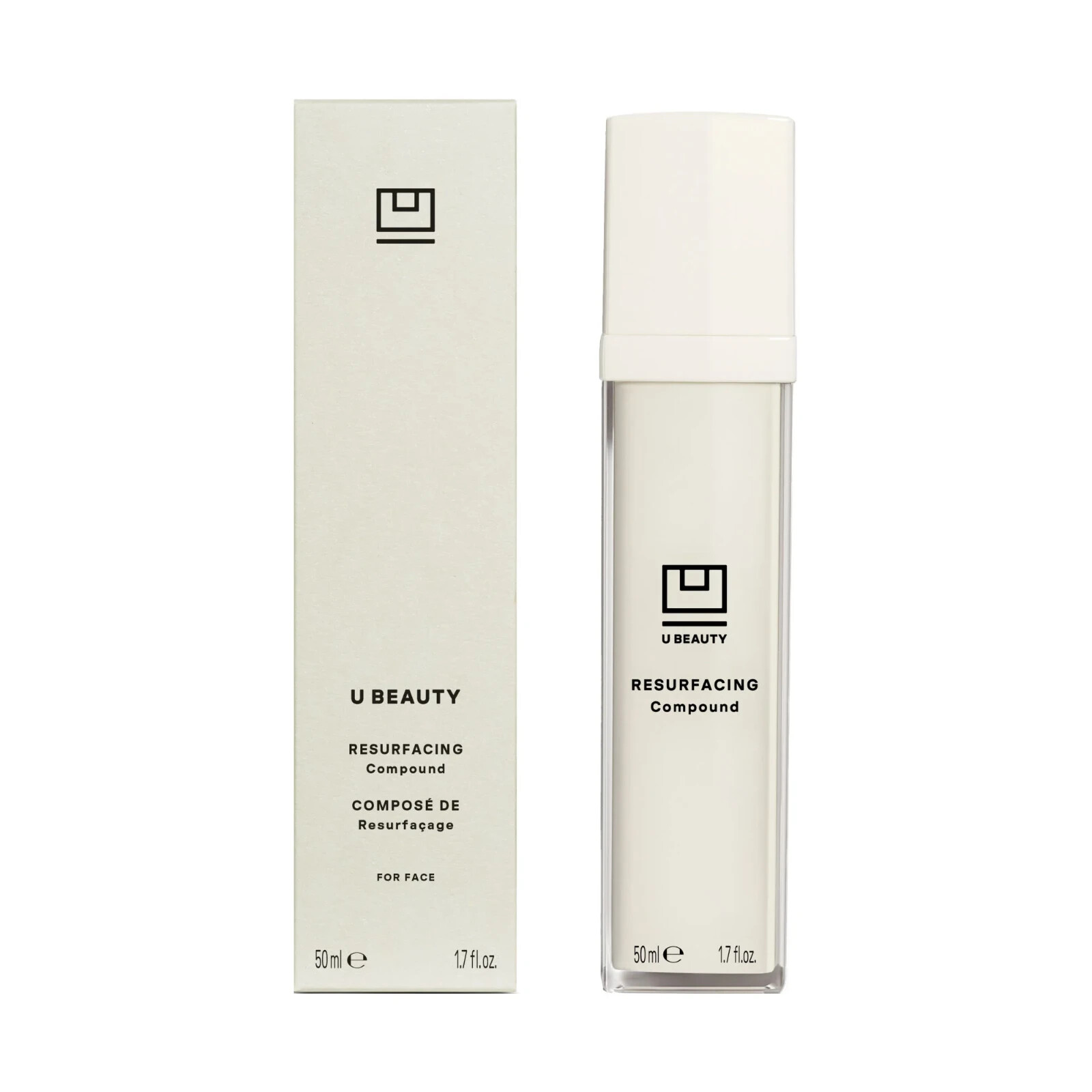 NEW U BEAUTY Resurfacing Compound Moisturizer 50mL/1.7 FL OZ Large Bottle SEALED