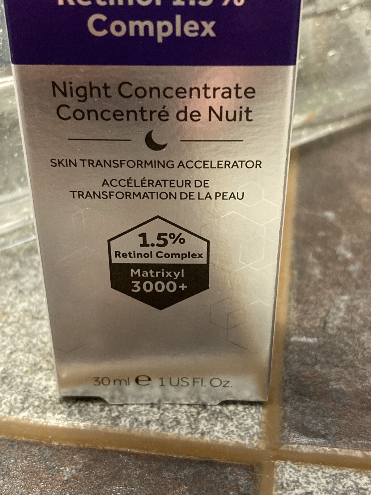 No7 ADVANCED RETINOL 1.5% COMPLEX NIGHT CONCENTRATE 1 OZ. FANTASTIC PRODUCT NIB