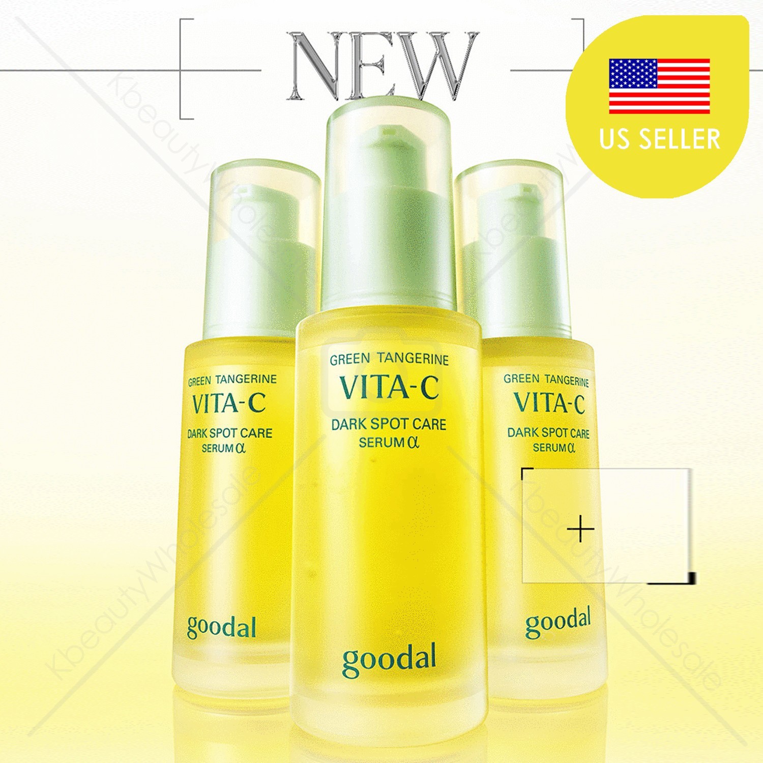 [GOODAL] Green Tangerine Vitamin C Dark Spot Care Serum Alpha, Brightening