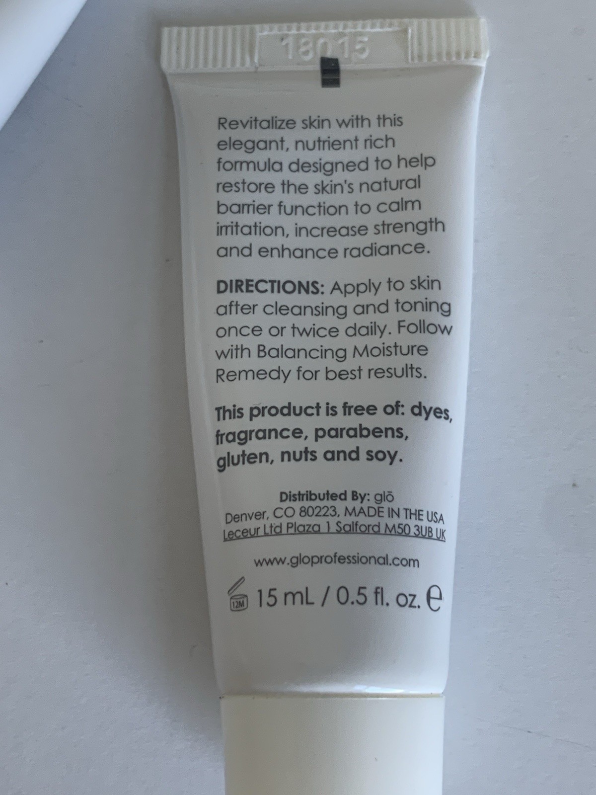 glo therapeutics corrective soothing serum .5 Oz Lot Of 10 Travel Sensitive Skin