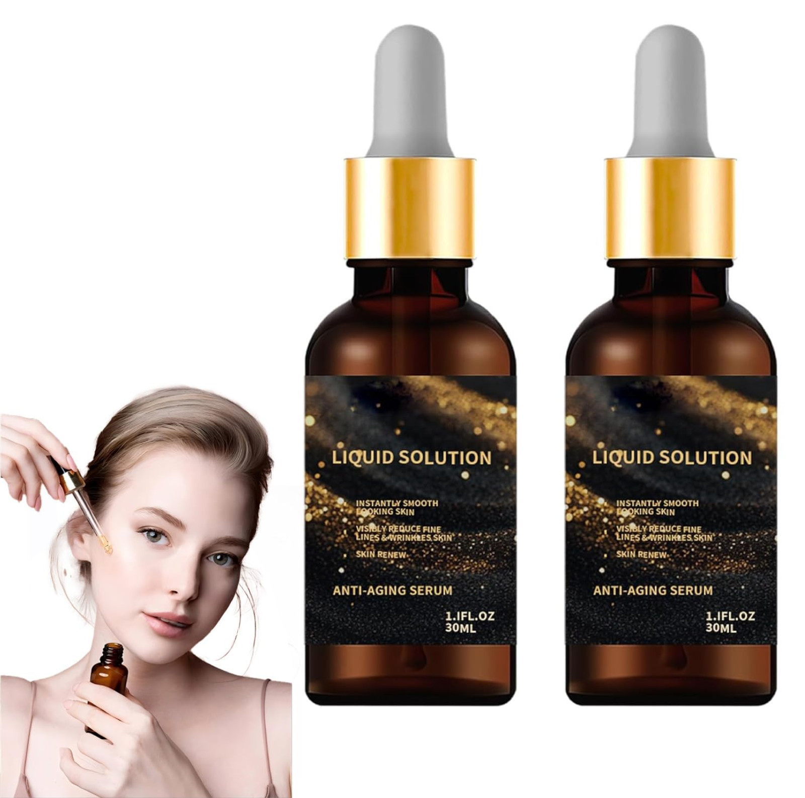 “2Pc Olavita Fluid Solution anti Aging Serum, Fir, Olivita Serum Liquid Solutin”