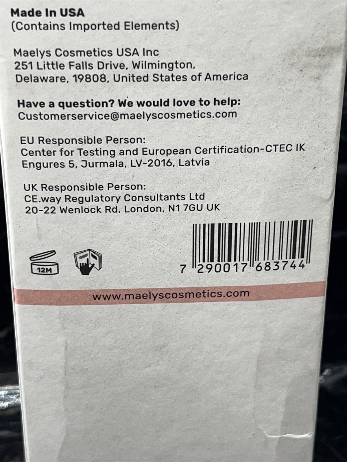 Maelys B-Flex Lift & firm arm cream 3.38oz NEW In Box Free Shipping EXP 2026 !!