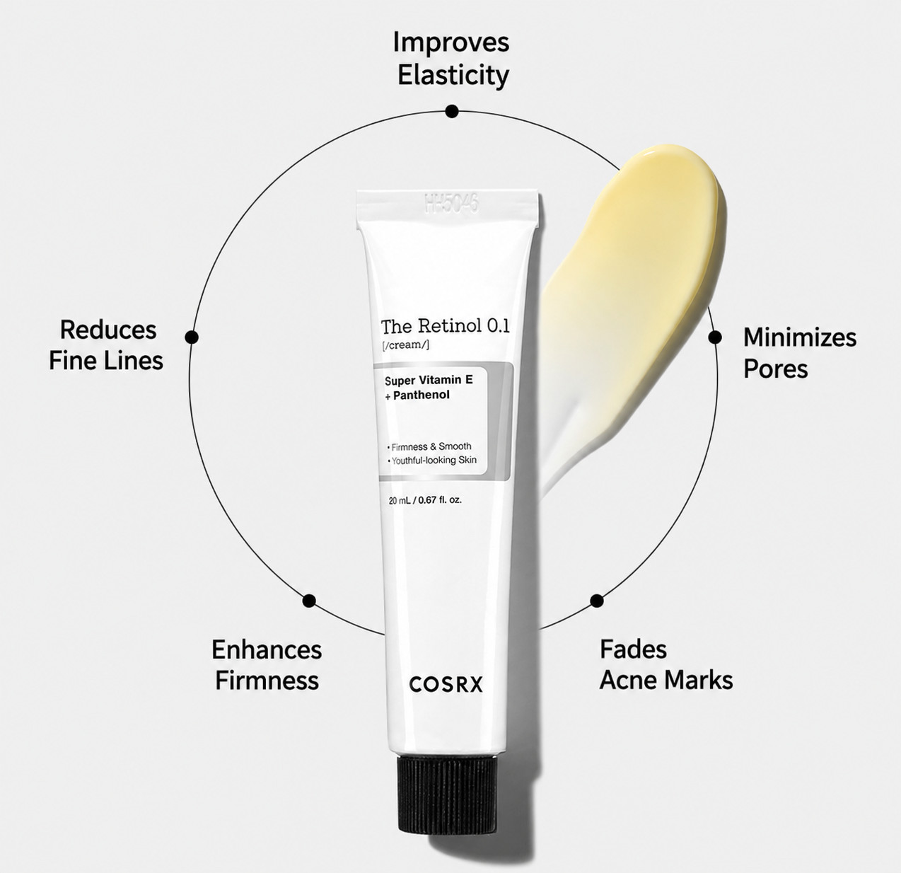 COSRX The Retinol 0.1 Cream 20ml Anti-Aging Wrinkle Care K-Beauty