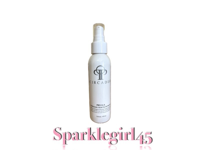 Circadia PRO H.A. Hyaluronic Acid Facial Serum 4oz. NEW! NO BOX! EXP 12/2027!