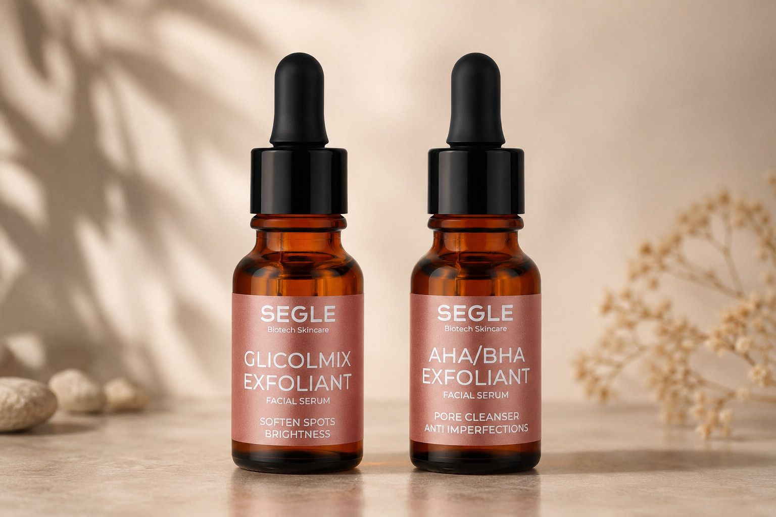 SEGLE Peeling Serum and Night Peeling Serum
