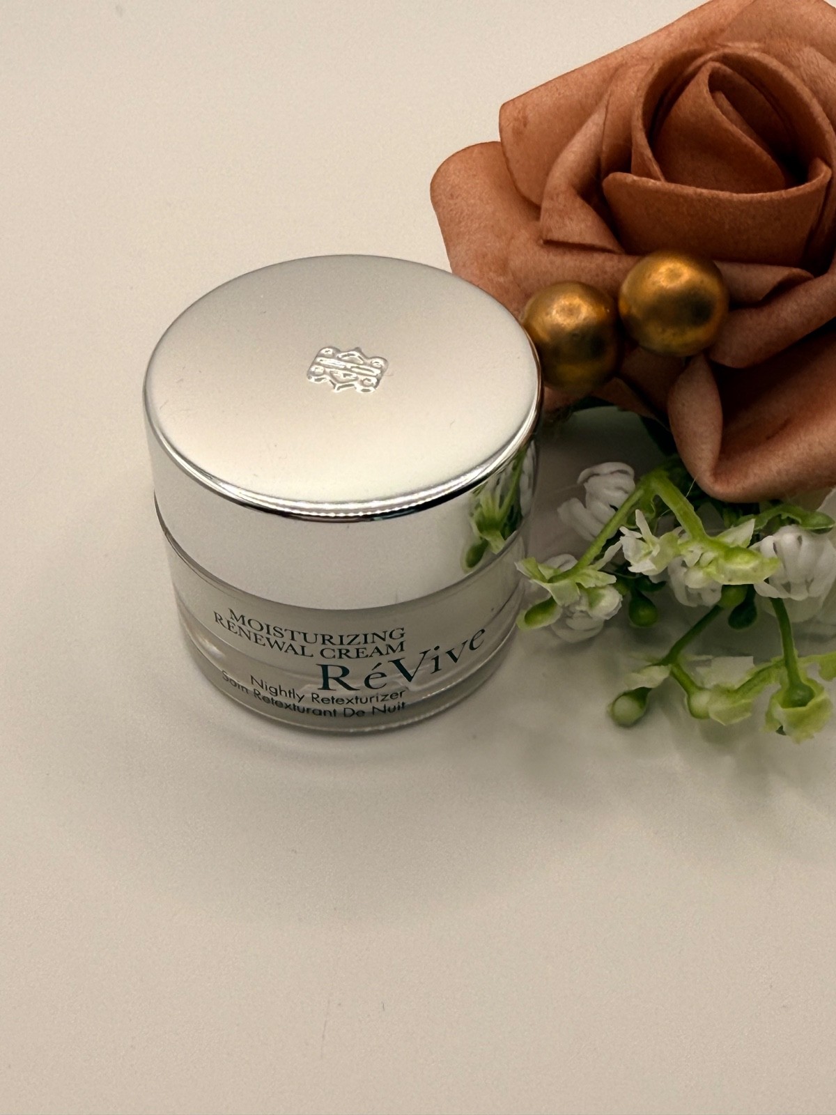 ReVive Renewal RESCUE ELIXIR OIL +MOISTURIZING CREAM NIGHTLY RETEXTURIZER Travel