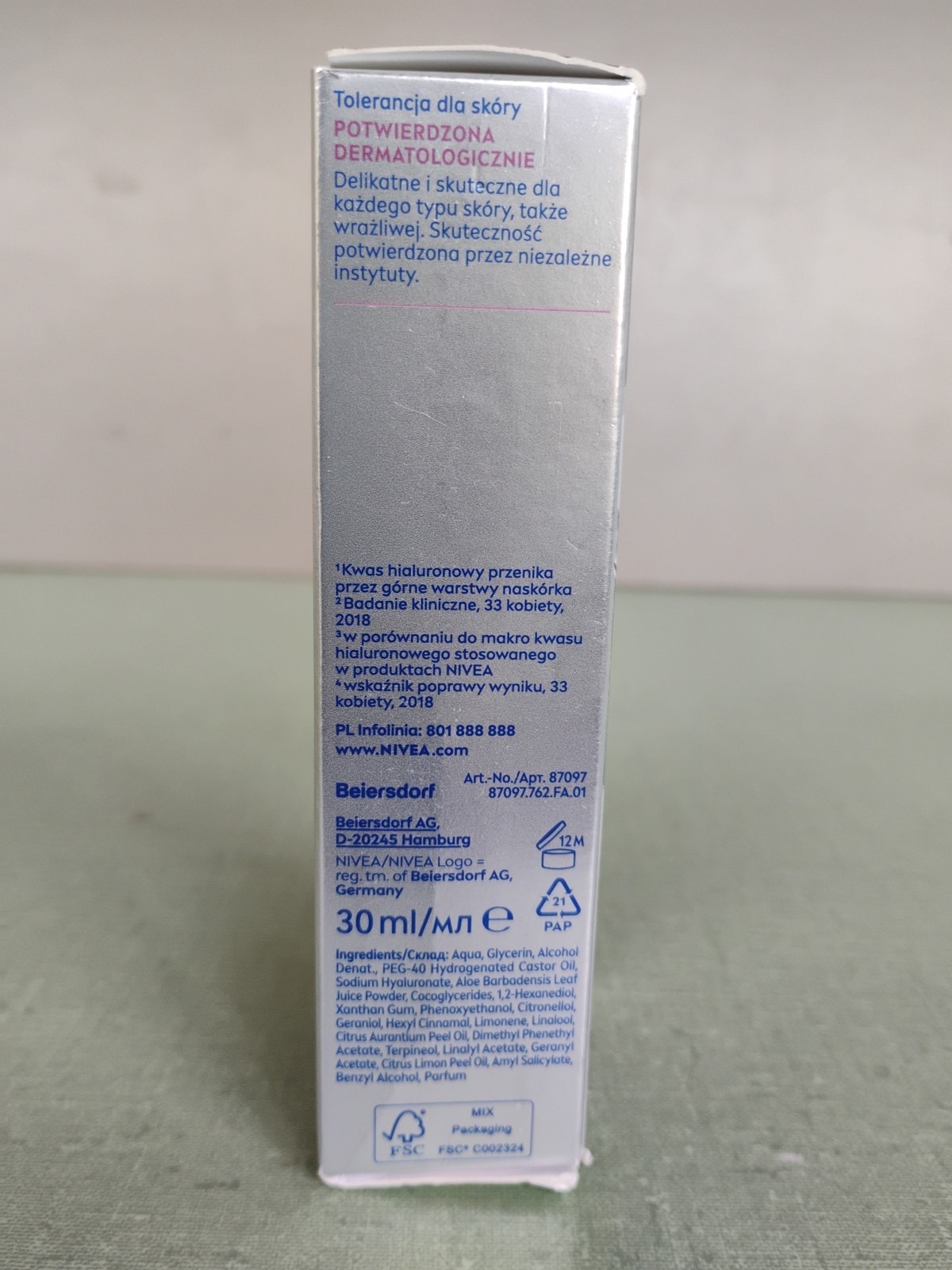 NIVEA Cellular Expert Filler Hyaluron Replumping Serum 30ml 1oz Exp 06/2028