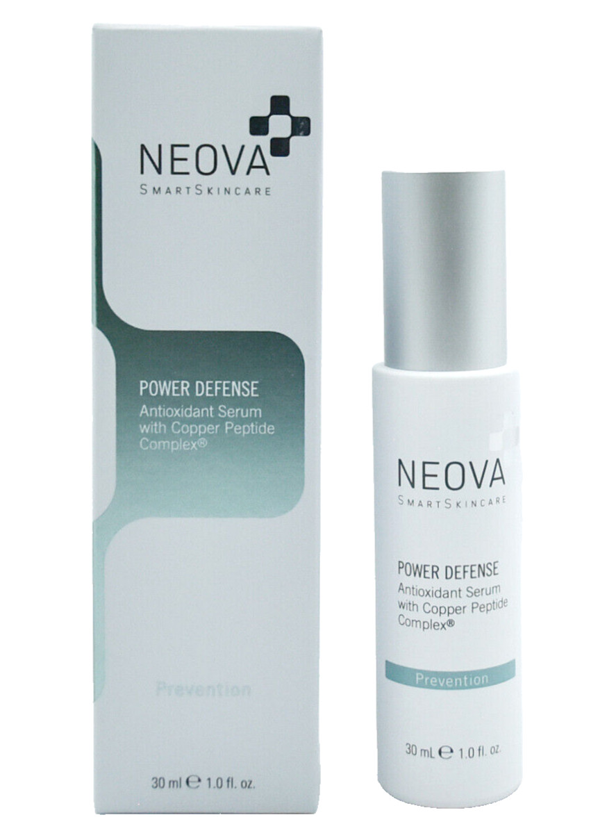 Neova Power Defense Antioxidant Serum + Copper Peptide Complex 1 fl o/30ml *NIB*