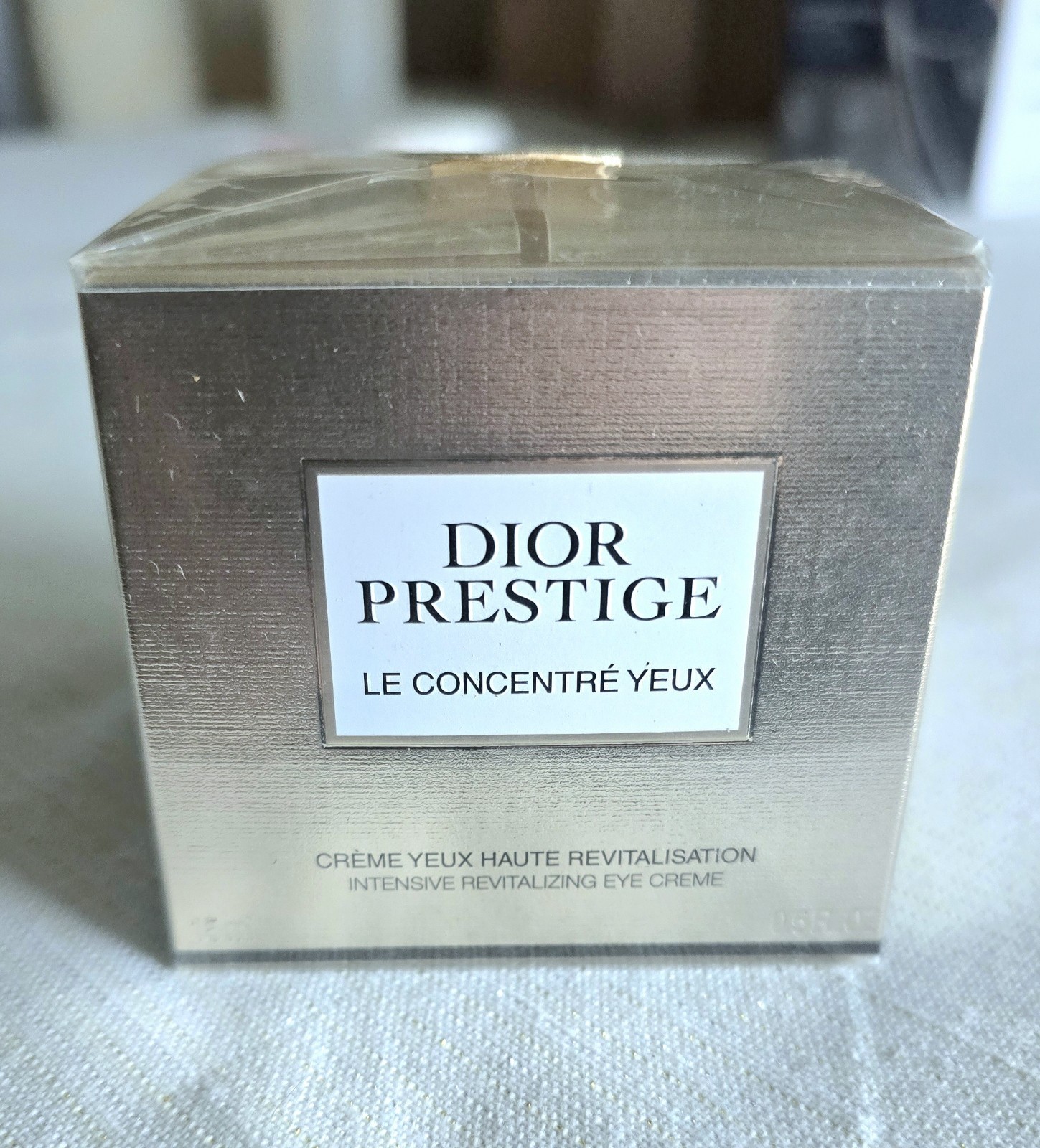 Dior Prestige La Concentre Yeux Intensive Revitalizing EyeCream Full Size Sealed