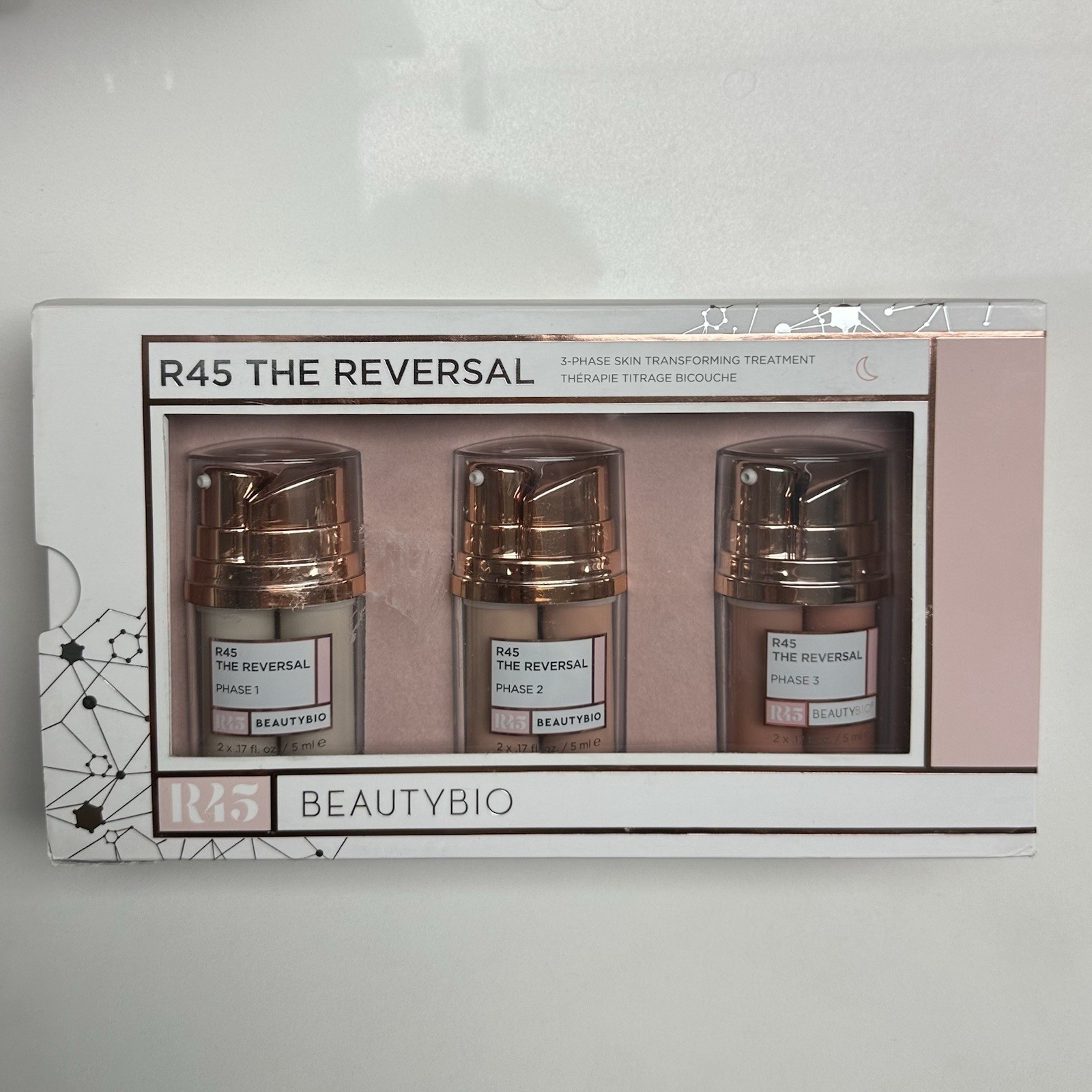 R45 Beautybio The Reversal 3-Phase Skin Transforming Treatment New In Box
