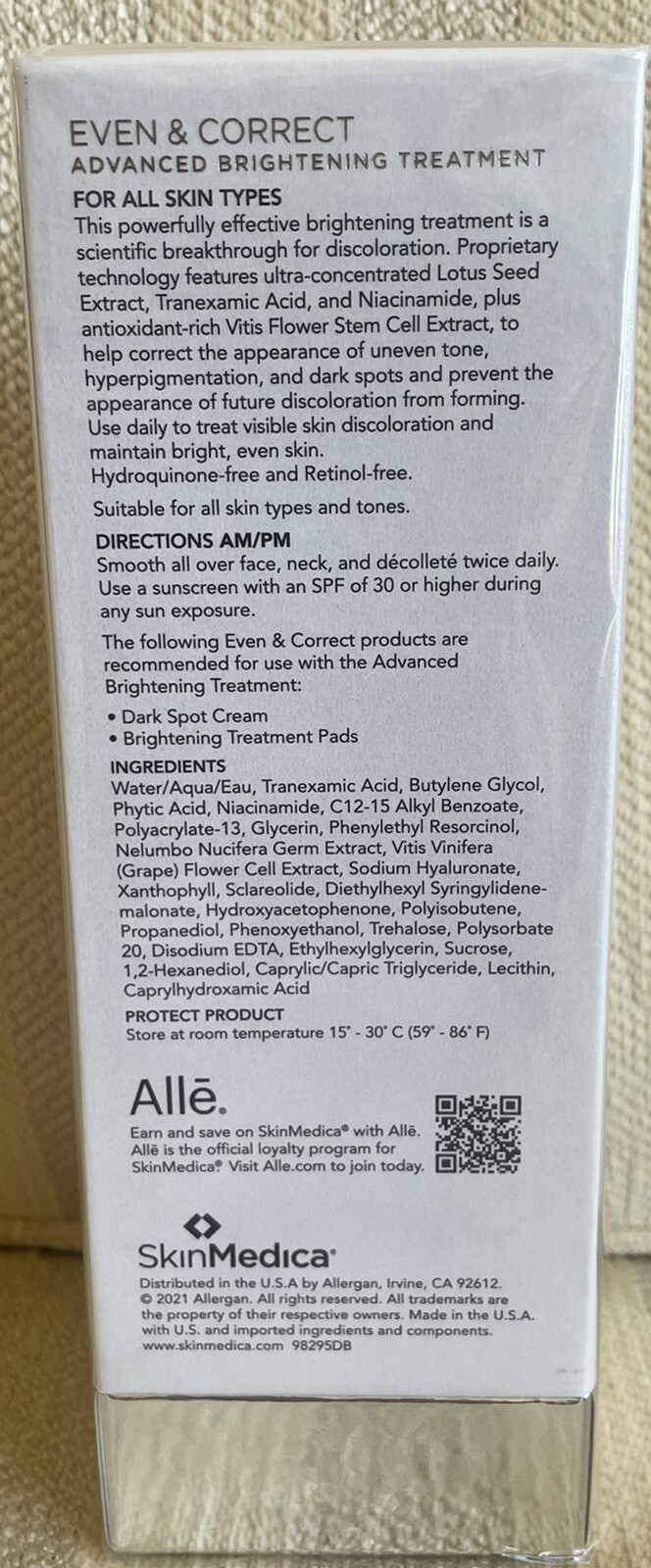 SkinMedica Even & Correct Advanced Brightening Treatment 2 Oz Sealed NFR *Read*