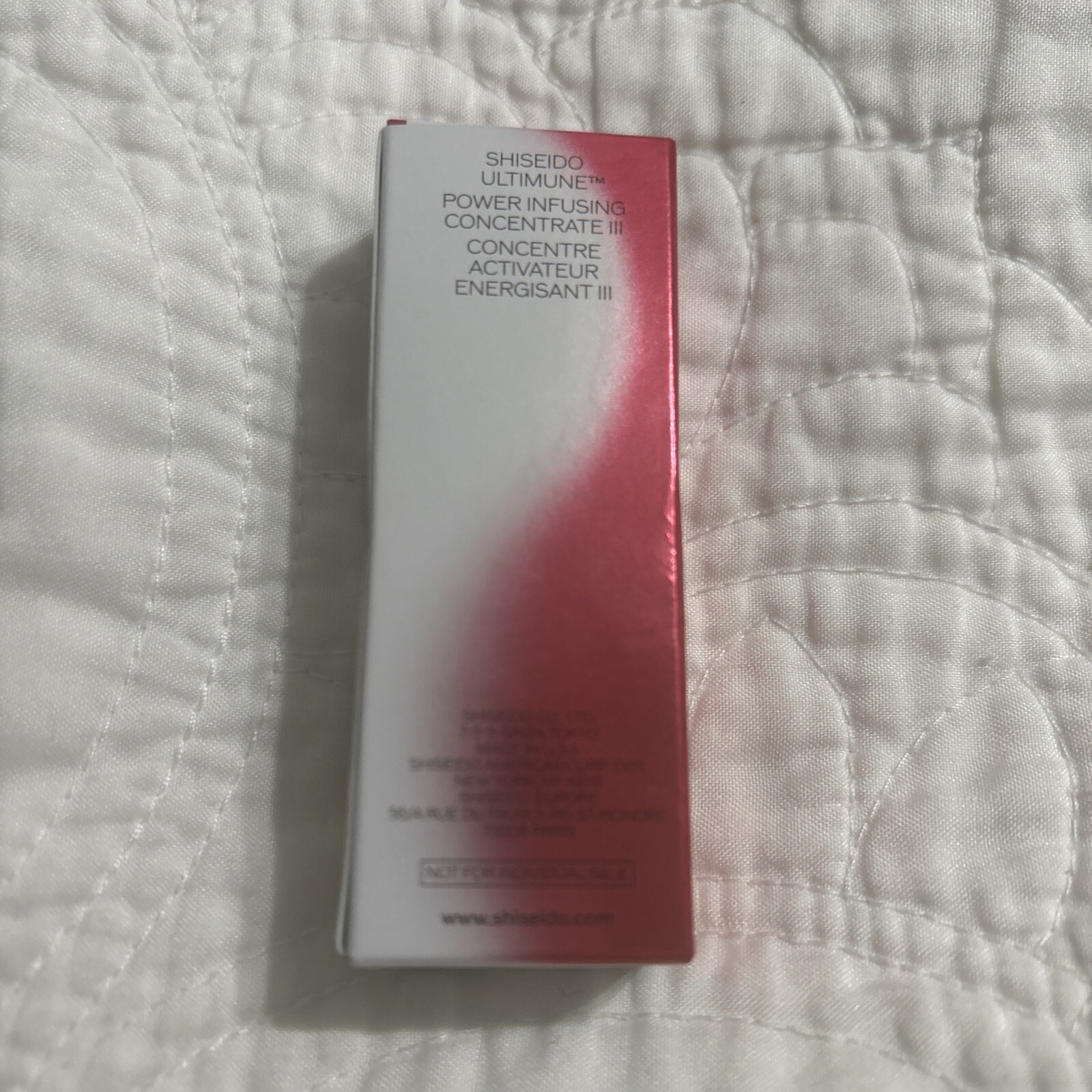 Shiseido Ultimune Power Infusing Concentrate ImuGenerationRED Technology .33oz