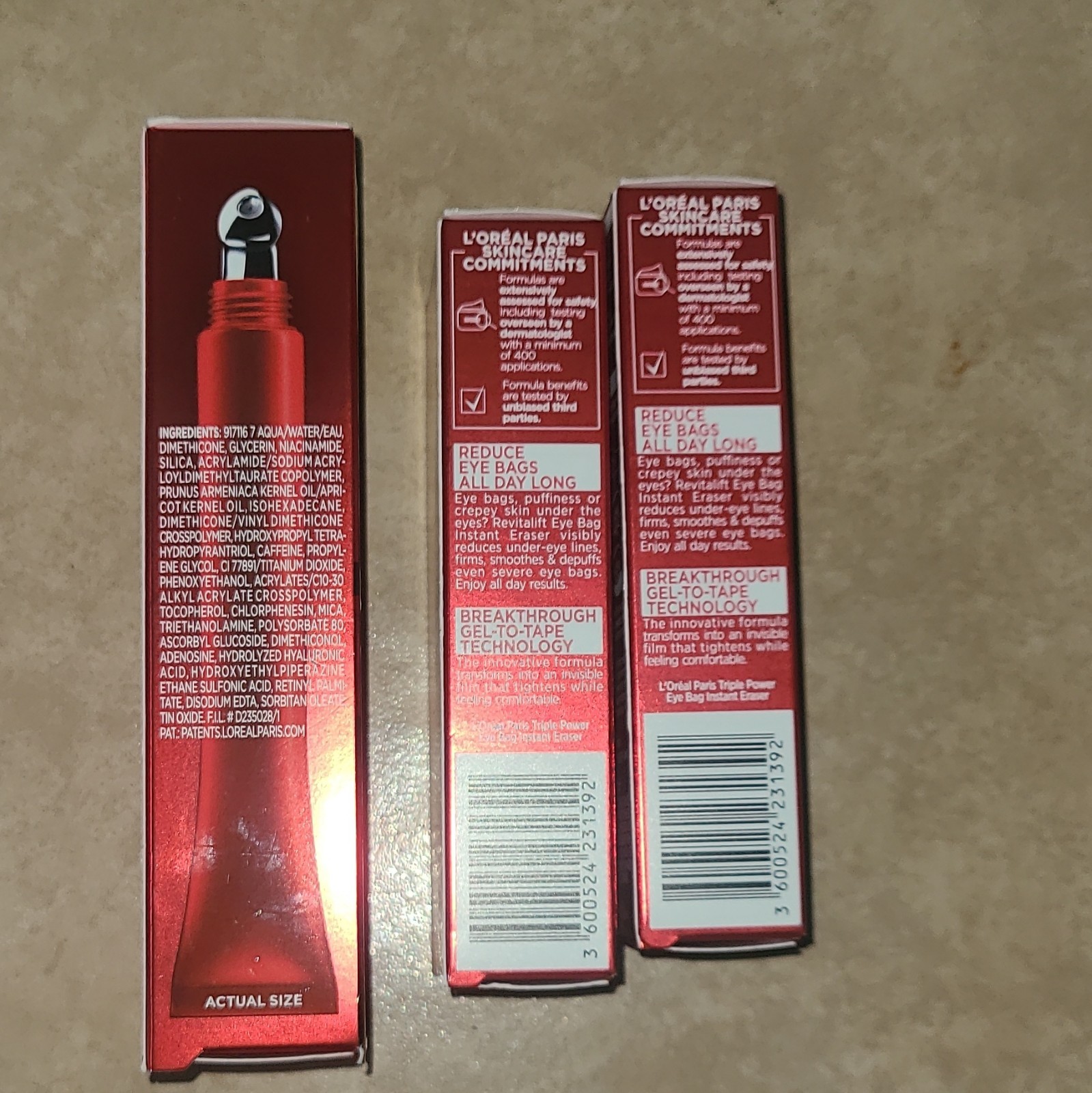 L’Oréal Paris Revitalift Triple Power Eye Cream Pro-Retinol + Vit C 0.5oz