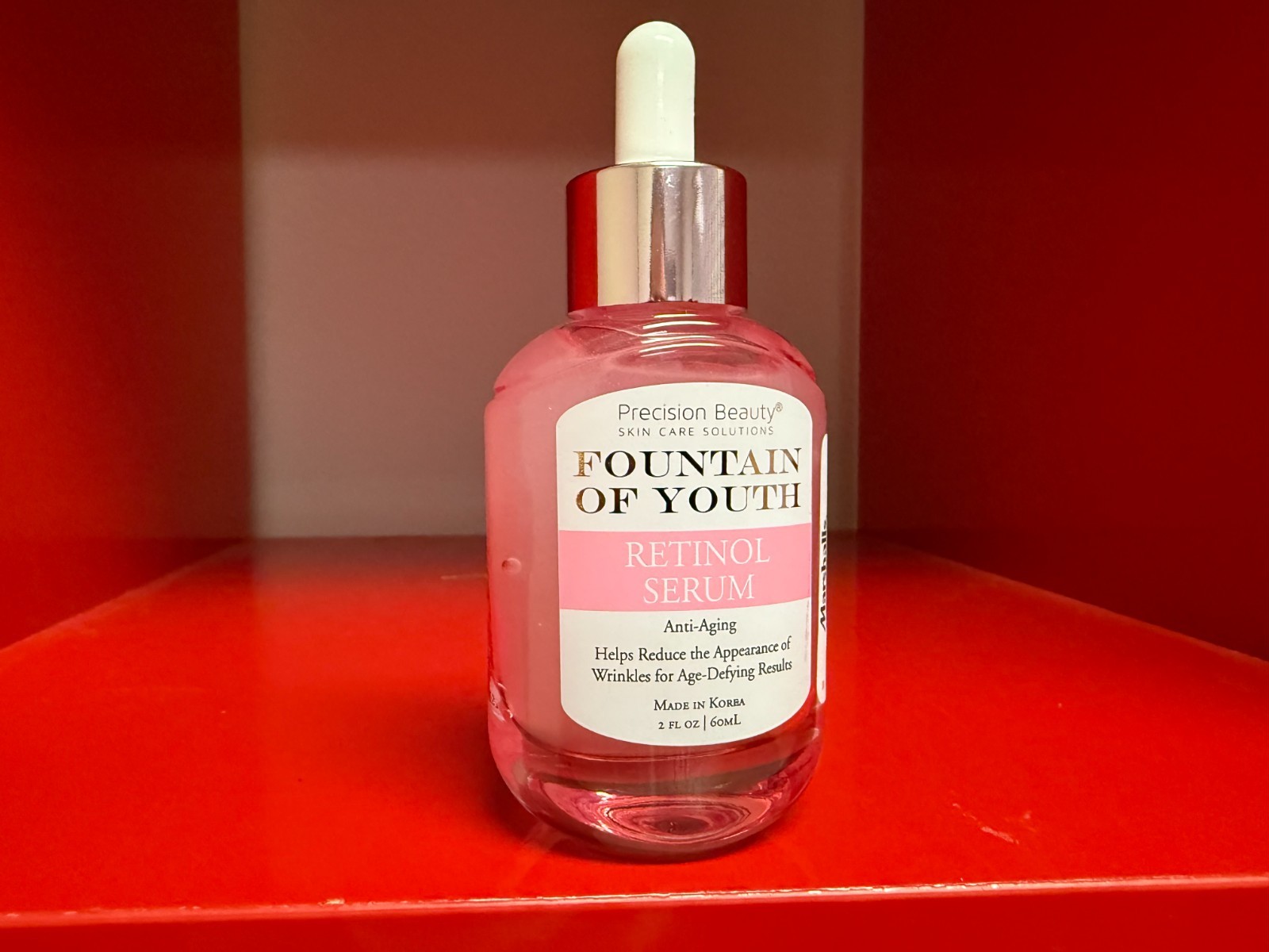 Precision Beauty skin care Fountain of Youth ~ RETINOL SERUM ~ Anti-aging 2 oz
