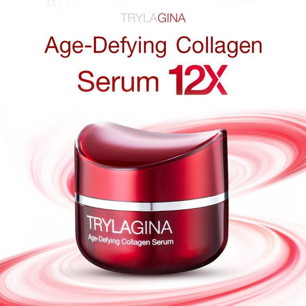 TRYLAGINA Ultimate Collagen Serum 12X Anti-Aging Wrinkle Moisturizing Whitening