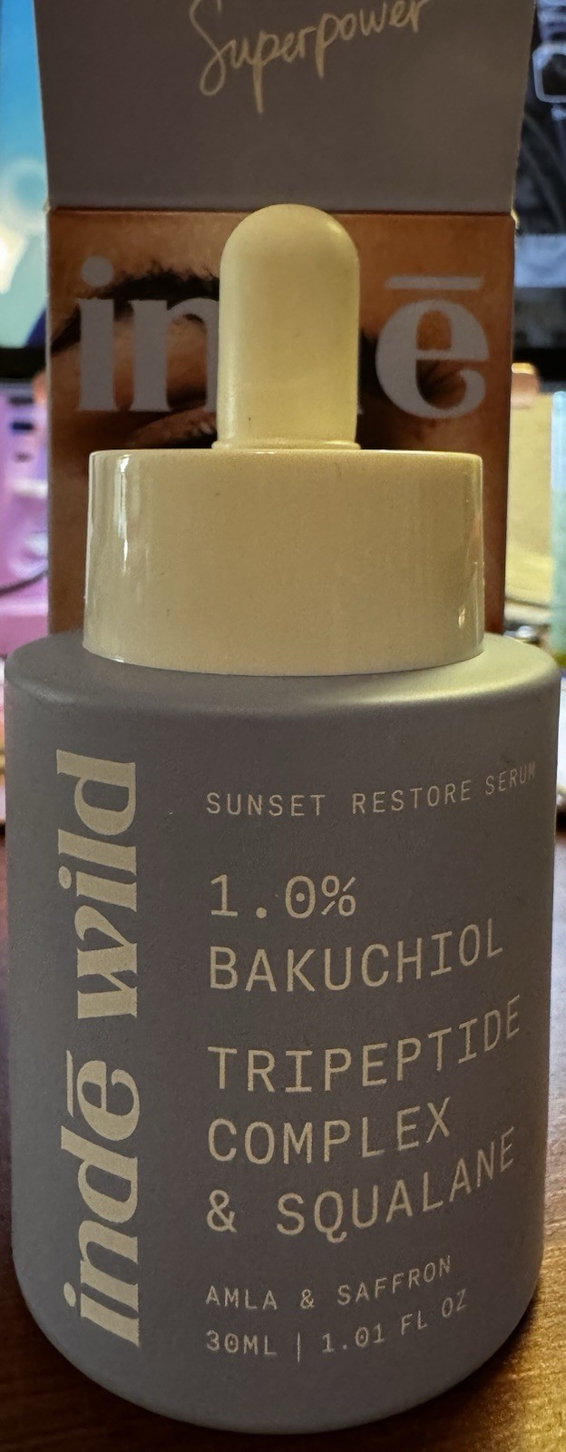 INDE WILD Sunset Restore Serum NEW IN BOX Orig $39