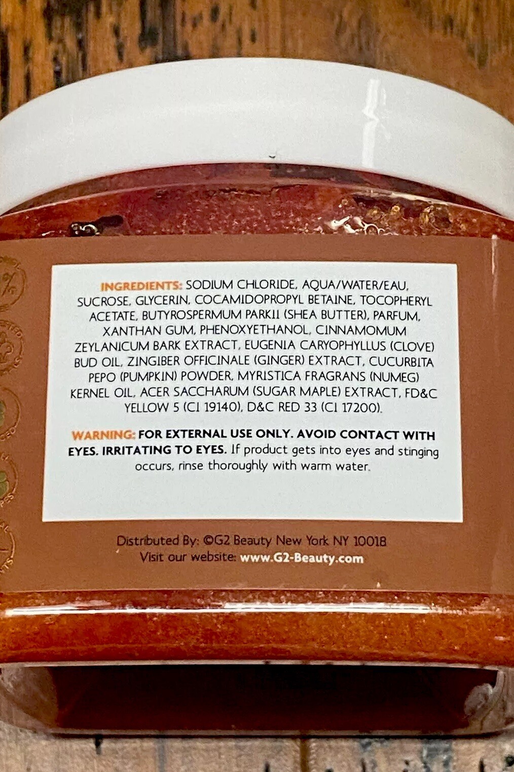 2 Pk- THE SPATHECARY-Pumpkin Spice Nourishing BODY SCRUB 21oz Shea Butter, New