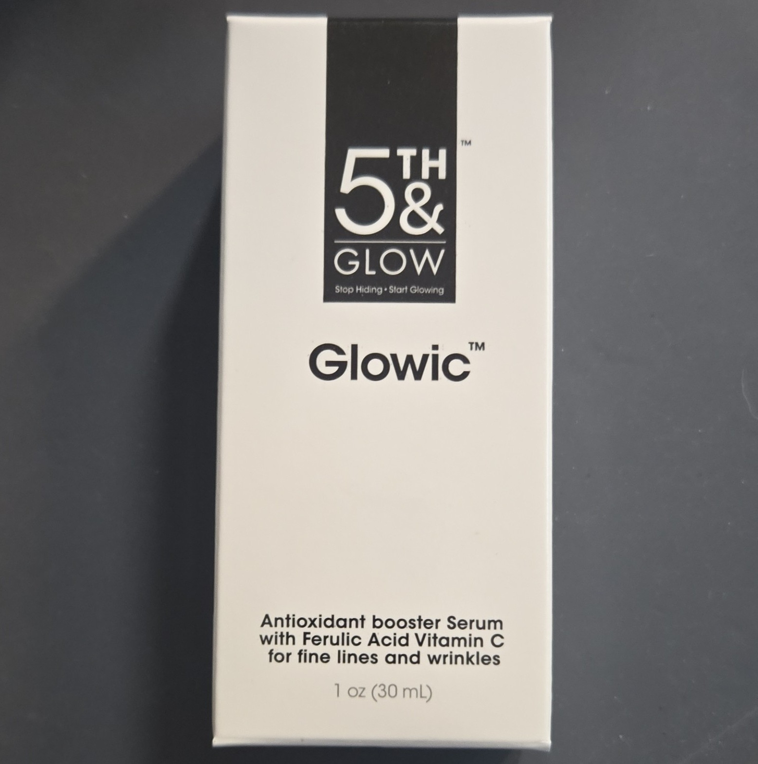 5th & Glow Glowic Antioxidant Booster Serum Ferulic + Vitamin C 1 oz