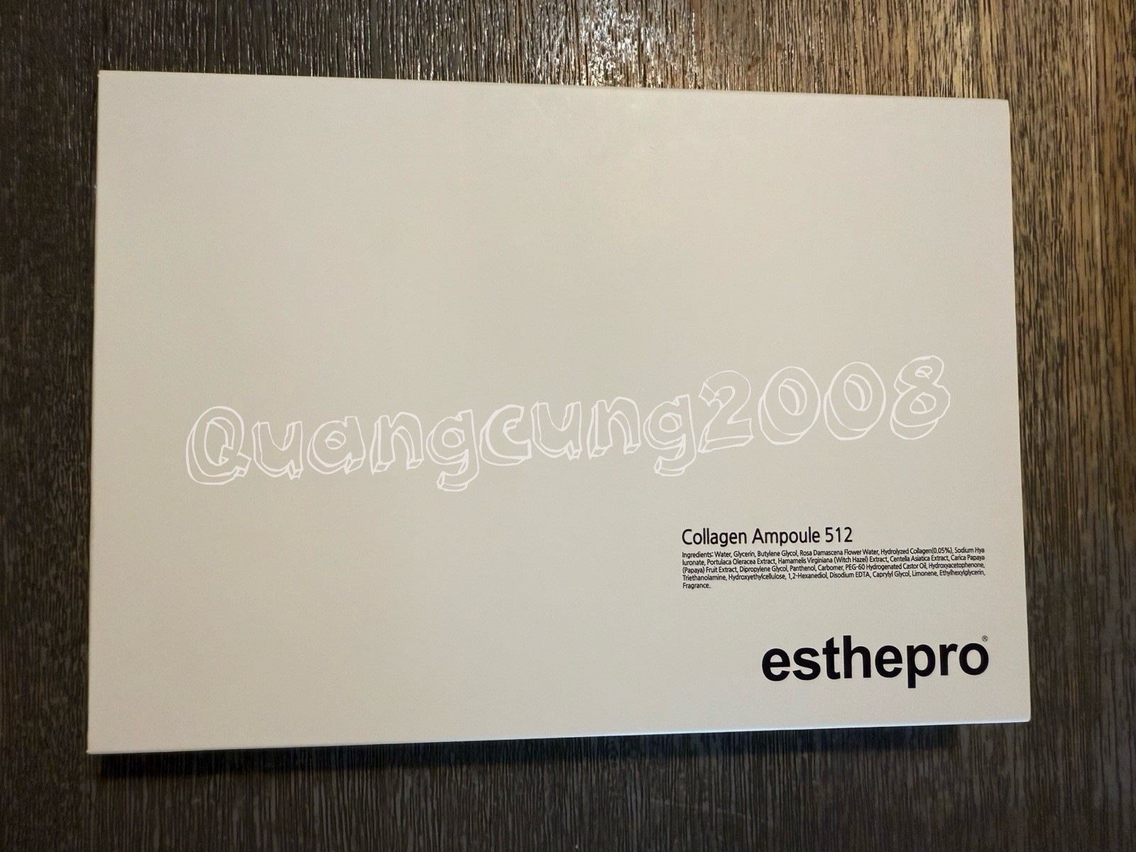 ESTHEPRO Collagen Ampoule 512 8ml x10EA Power Lifting Firming Ampoule Anti-Aging