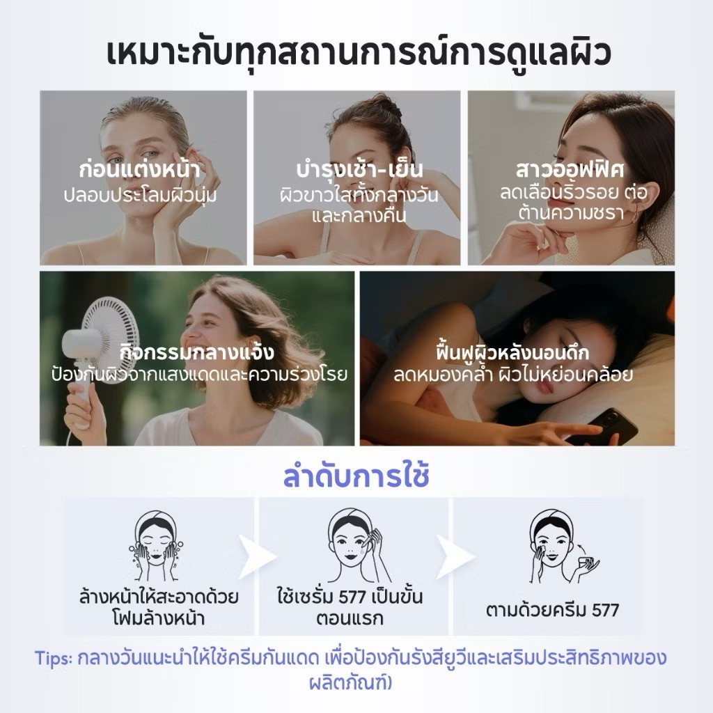 PAPA FEEL SYMWHITE 577 Cream+ 577 Serum Anti-aging Moisturizing