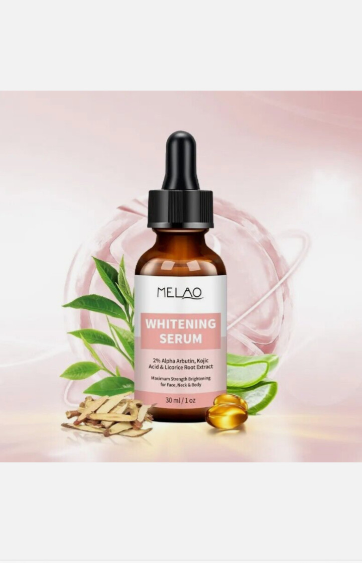 Whitening Serum Face Neck Body Intimate Organic Brighten Pigmentation Aging Spot