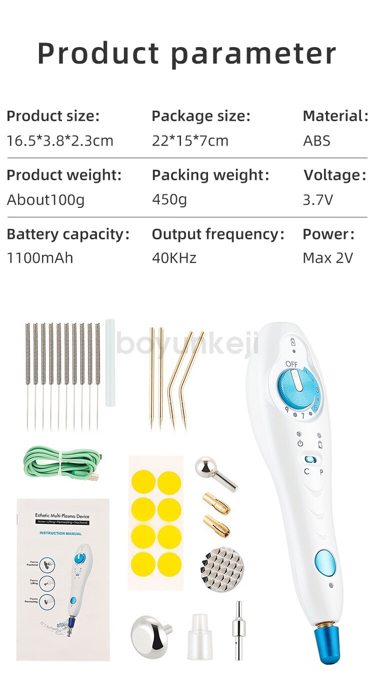 Fibroblast Pulse Plasma Pen Stretch Mark Removal Skin Tightening Home Use