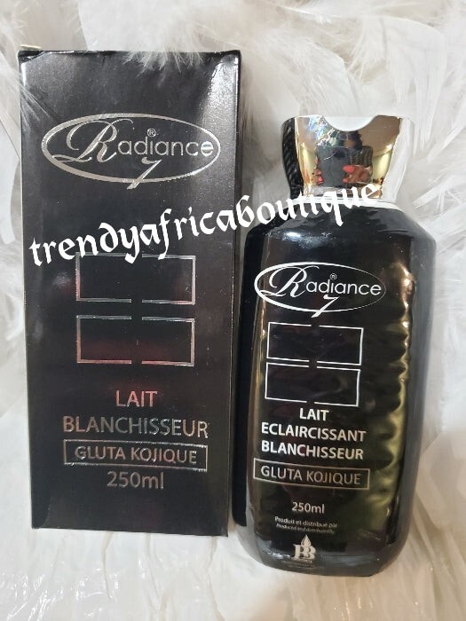 X 2 Bottles Radiance 7 BLANCHISSEUR]Body Lotion 250ml 100% Response