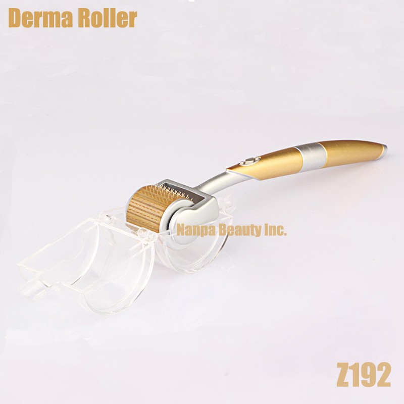 192 pins 0.25-2.5mm Titanium Derma Roller For Face Body Anti Acne Scars Wrinkle