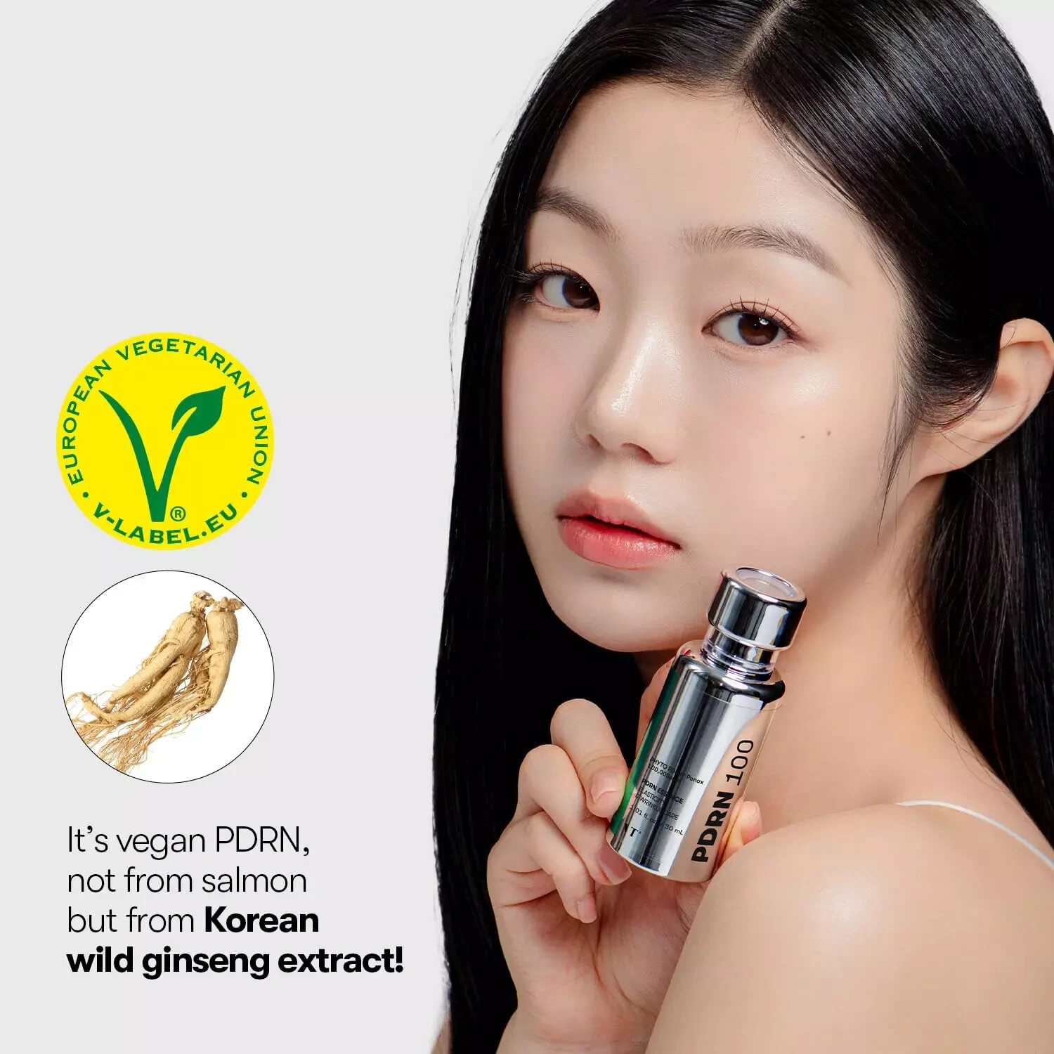 VT COSMETICS PDRN 100 Essence,Korean Gingseng Plant-derived Serum 30ml US Seller